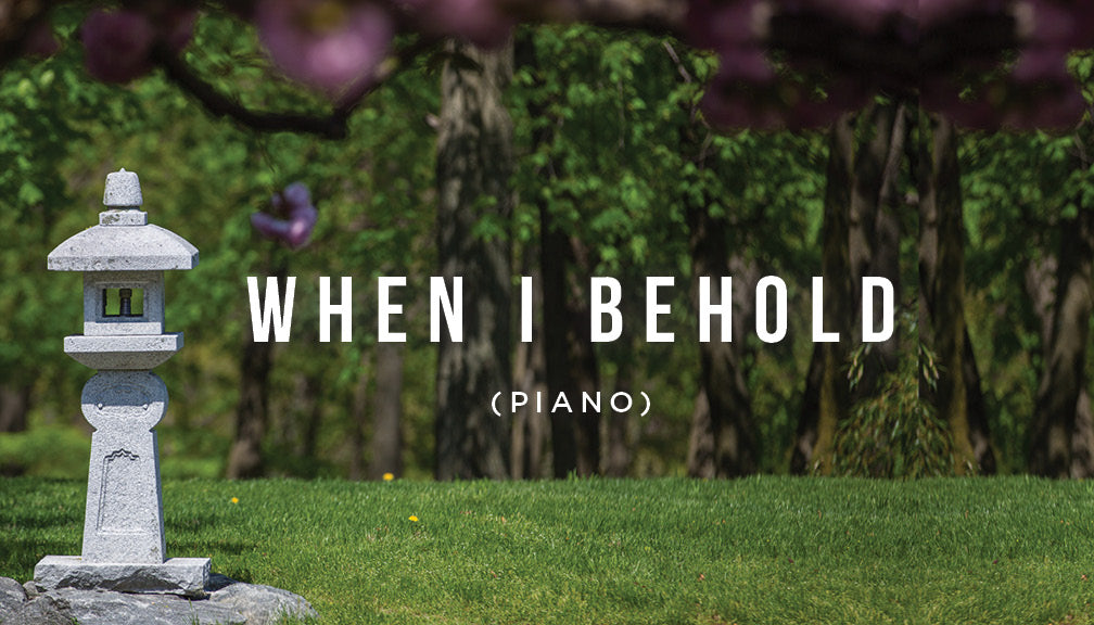 Meditation: When I Behold