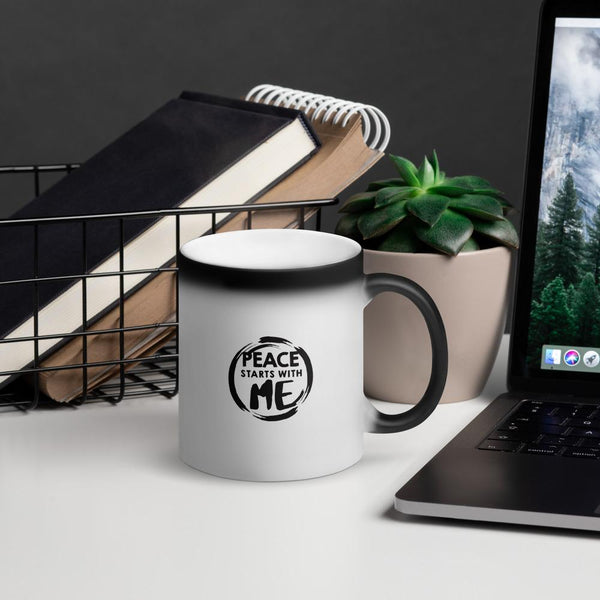 Matte Black Magic Mug