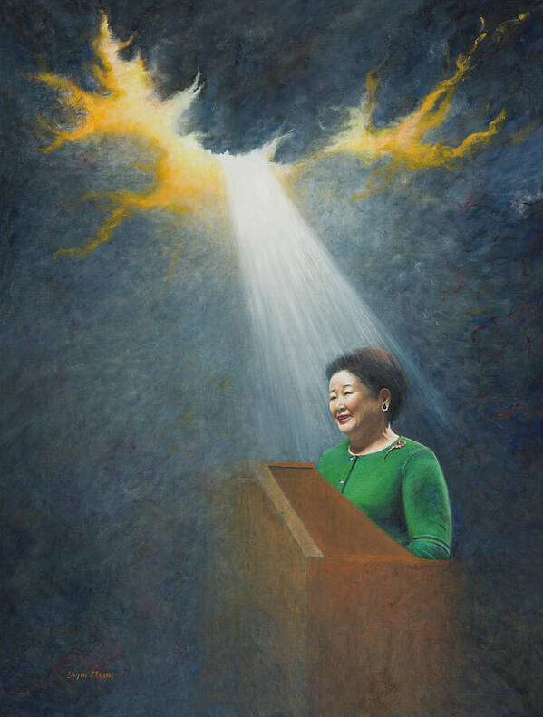 Anointed Mother of Peace - Art Print