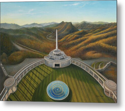 Cheon Seung Monument - Metal Print