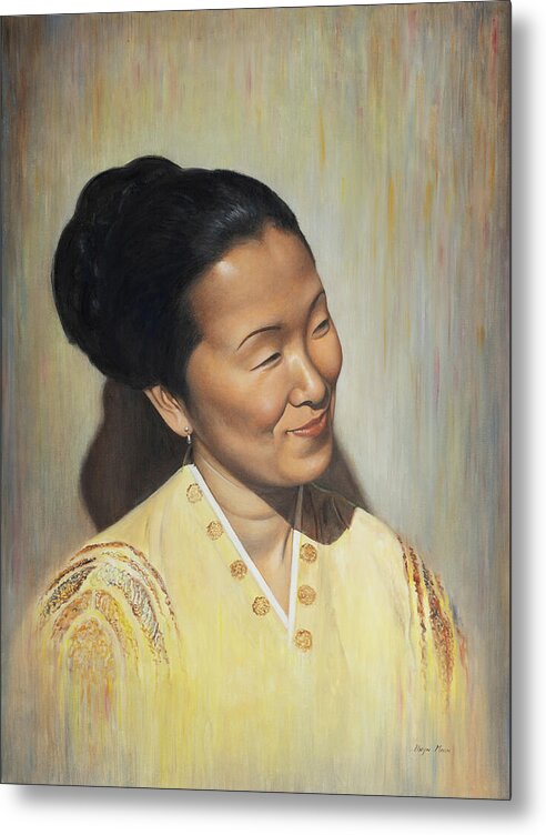 Hak Ja Han - Metal Print