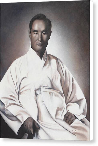 Sun Myung Moon The Early Years - Canvas Print