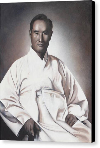 Sun Myung Moon The Early Years - Canvas Print