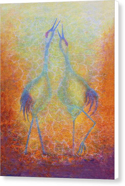 Two Become One - Canvas Print